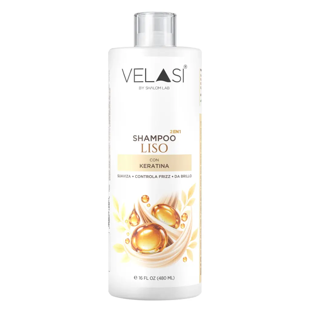 SHAMPOO 2 EN 1 LISO KERATINA 960 ML