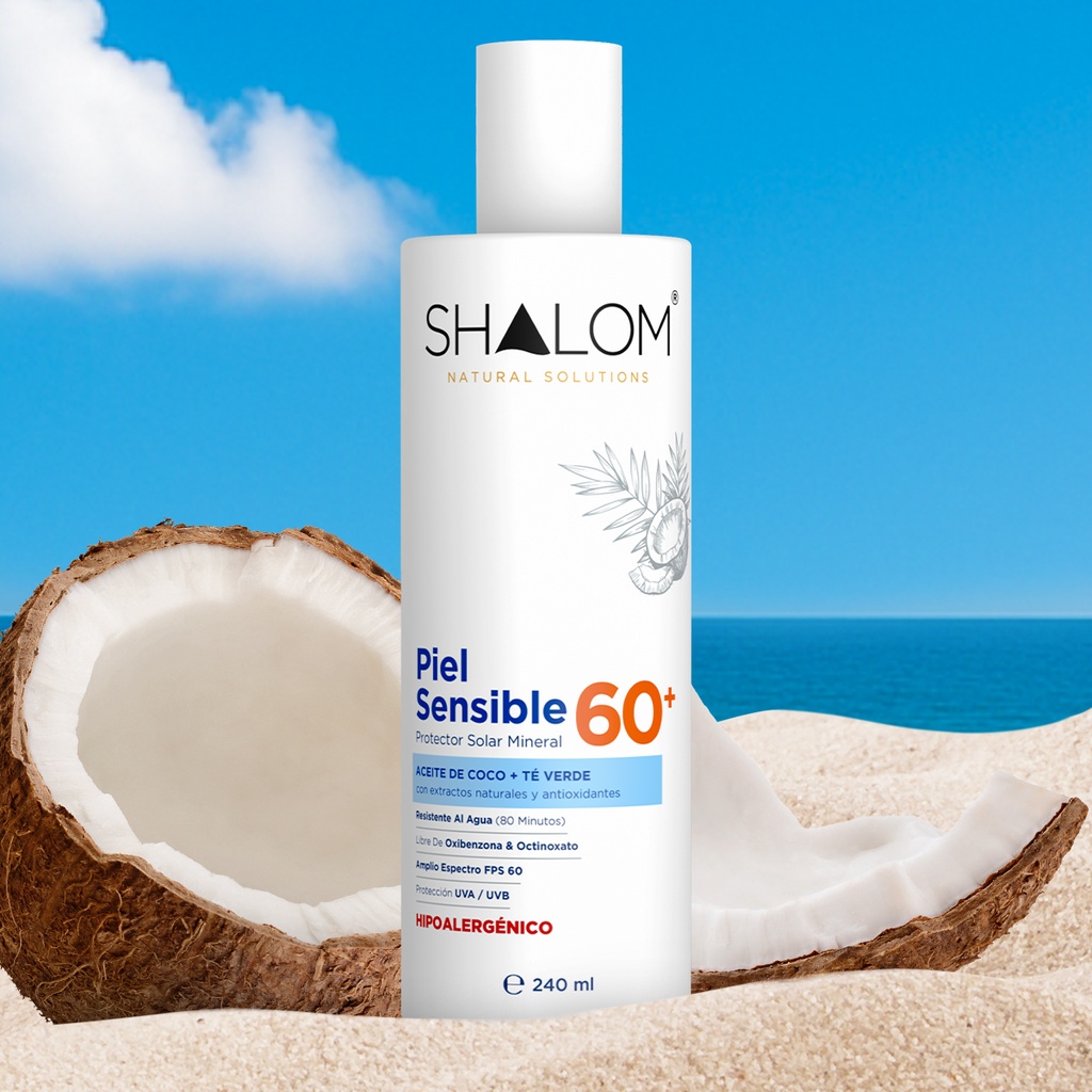 BLOQUEADOR MINERAL PIEL SENSIBLE SPF 60 240 ML / 8 FL OZ