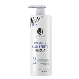 VELASI NANO-KERATIN TRATAMIENTO ALISADOR MATIZANTE LITRO