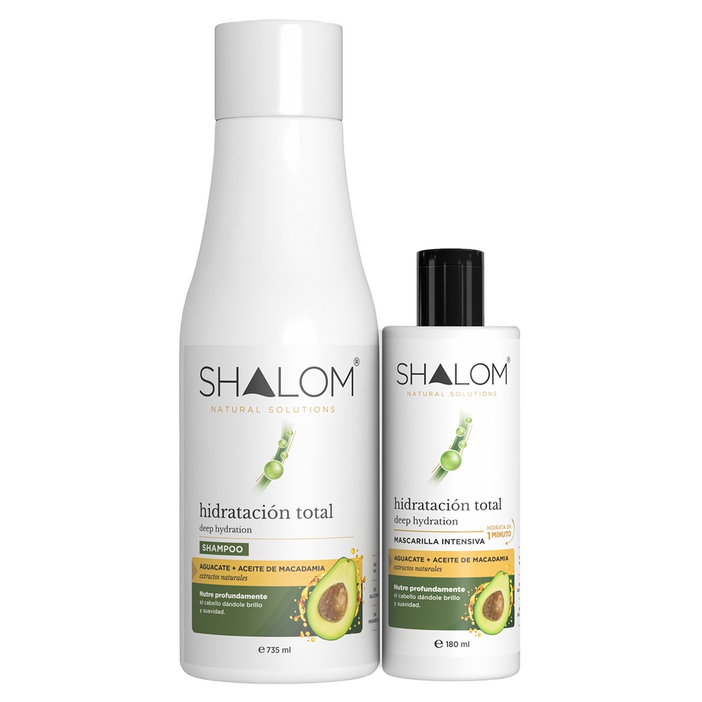 KIT HIDRATACIÓN SHAMPOO 735 ML + MASCARILLA INTENSIVA 180 ML