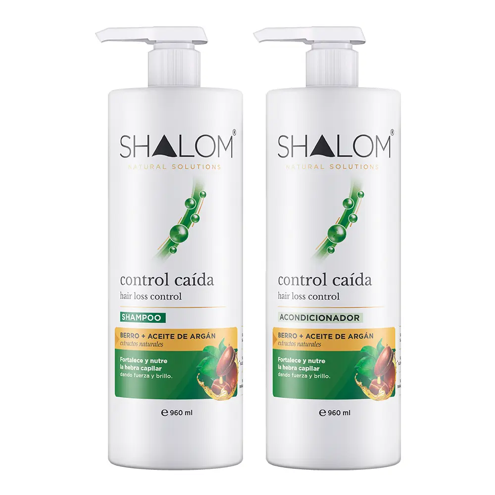 PACK SHAMPOO + ACONDICIONADOR CONTROL CAÍDA LITRO