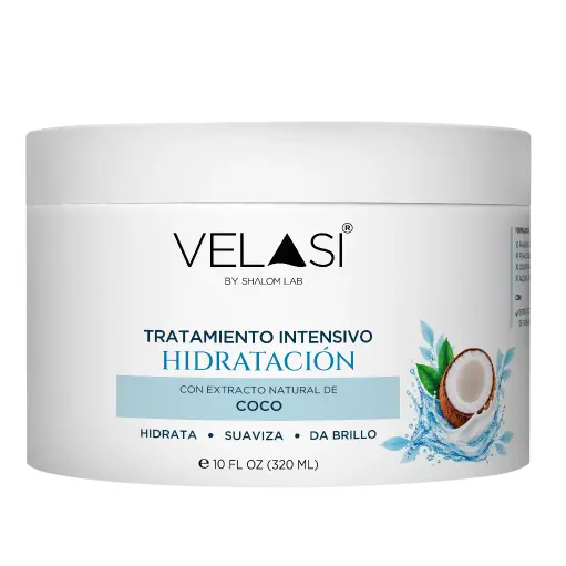 [VELASI013] TRATAMIENTO ACONDICIONADOR HIDRATACIÓN COCO 320 ML