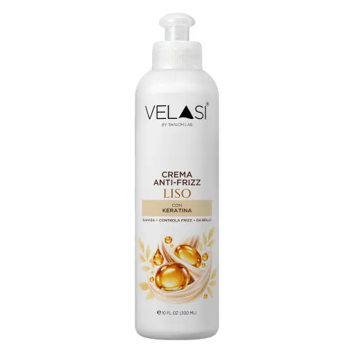 [VELASI016] CREMA ANTI-FRIZZ LISO KERATINA 300 ML